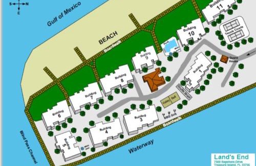 Sunset Beach House | Land's End 5-204 Gulf-Bay Front - Premier