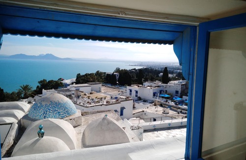 Sidi Bou Said Villa | LANDALUCIA on the summits of the hill of Sidi bou said