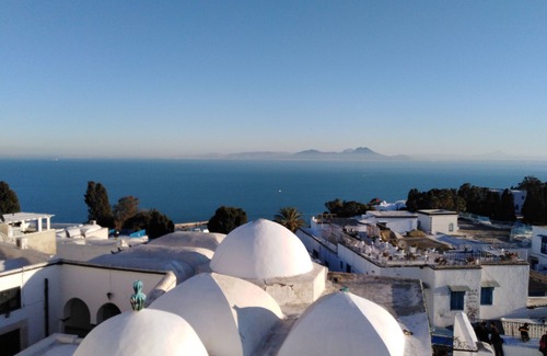 Sidi Bou Said Villa | LANDALUCIA on the summits of the hill of Sidi bou said