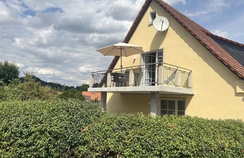 Rathen Apartment | Landhaus Weißig - Ferienwohnung "bergblick", 1 Schlafraum
