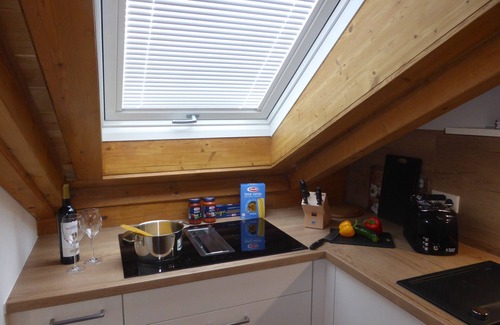 Bolsterlang Apartment | Large 1-room apartment "Hochvogel" with optional hotel service