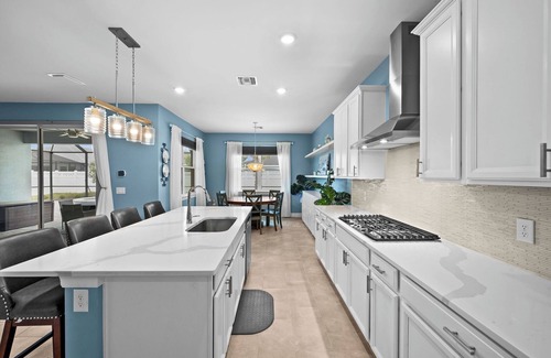 Biggar House | Large 1 story home in Babcock Ranch with heated saltwater pool home with hot tub