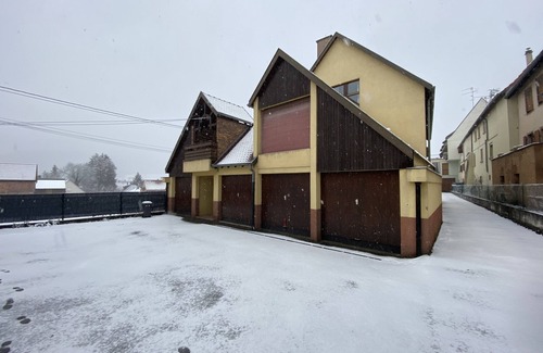 Wasselonne House | Large air-conditioned room for 1 to 4 people with access to the communal swimming pool