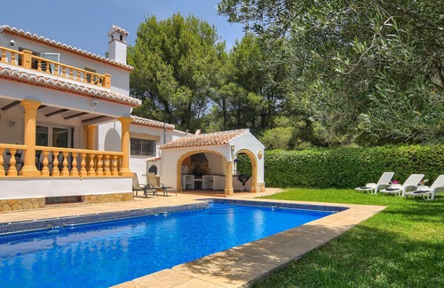 El Rafalet Villa | Large and cheerful villa with private pool in Javea, Costa Blanca, Spain for 10 persons