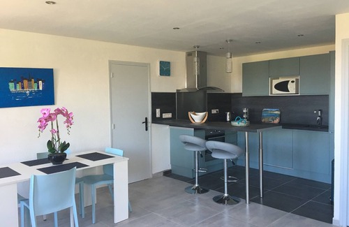 Santa-Reparata-di-Balagna Apartment | Large apartment with sea view refurbished top-of-the-range services quiet 2km from beach
