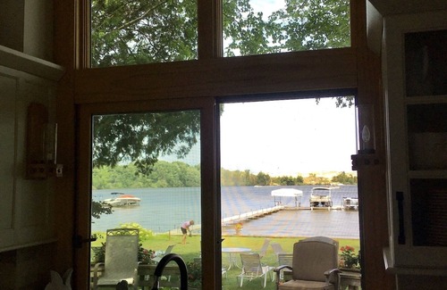 Mears House | Large beautiful lake front house on Silver Lake MI