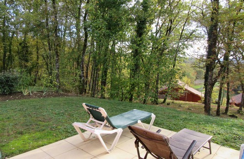 Lachapelle-Auzac House | Large bright chalet for 8 people with swimming pool on a golf course