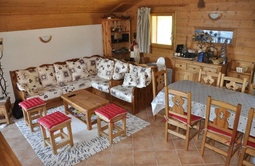 Bisanne 1500 Apartment | LARGE DUPLEX 120 M2 IN MGM LUXURY CHALET WITH HEATED SWIMMING POOL 4 *