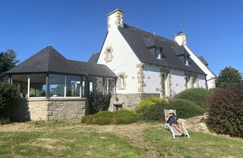 Paimpol House | Large house, landscaped grounds 1.1 ha, fantastic sea view, beach 600m away on foot