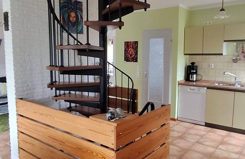 Bunsdorf House | Large Nurda house directly on the Wittensee with stove and private garden. Rowing boat