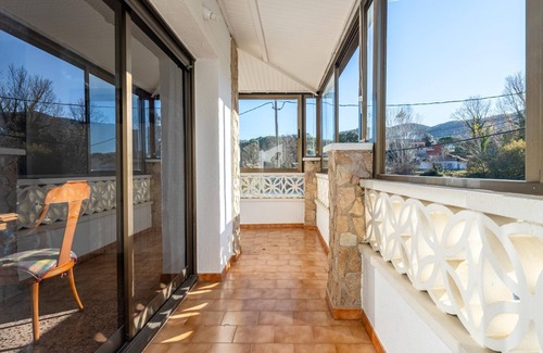 Llagostera Villa | Large outdoor area with private pool and barbecue