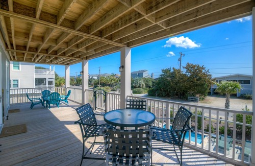 North Litchfield Beach House | Large second row beach home with private swimming pool located at North Litchfield Beach.