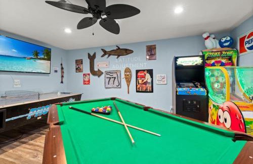 Open Sands House | Latitude Adjustment - Private Pool, Game Room, Spacious Home, Pets OK, 5 Min Walk to Beach!