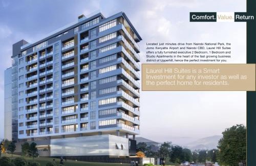 Nairobi Upper Hill Apartment | Laurel Hill Suites CBD 2BR Apt, Spacious Balcony