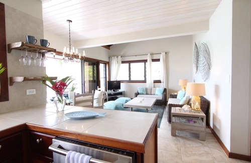Estate Enighed Condo | Lavender Hill Penthouse with Big Views of Cruz Bay Beach, Reefs & Islands Beyond