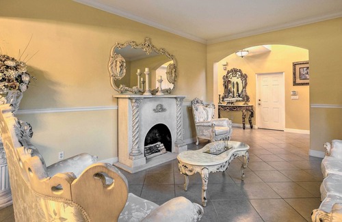 Hunt Club House | Lavish Escape w/ Game Room - 20 Mi to Beach!