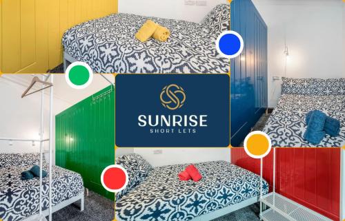 Dundee Apartment | LAW 5 - DIGS - INVOICE and REDUCED PRICE only via SUNRISE SHORT LETS DUNDEE, 2 rooms, 4 Double Beds, Fully Equipped, Free Parking, WiFi, 3xSmart TVs, Groups, Families, Food, Shops, Bars, Centrally Located, Short or Long Stays