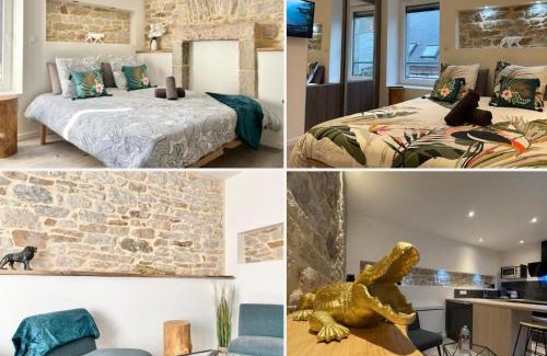 Quimper Apartment | LE CALLOCH 2D - Studio 4 Étoiles - Quartier Gare - Wifi - Netflix