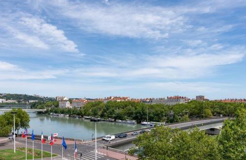 Terreaux - Bat d'argent Apartment | Le Central Rhône 2 - vue grandiose -