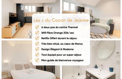 Haussonville-Blandan-Mon Desert-Saurupt Apartment | Le Cocon de Jeanne - Nancy Thermal - 2 Pers