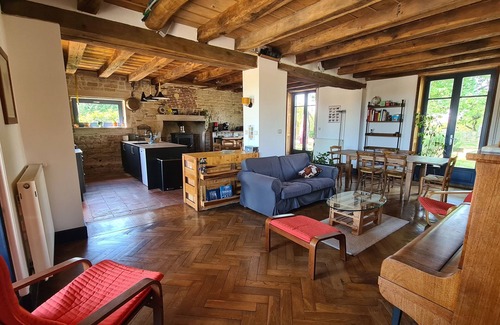 Saint-Etienne-sur-Reyssouze House | Le Grenier du Chêne, sweet cottage between Bresse and Burgundy, 12 to 15 people