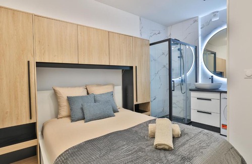 Cognac Apartment | Le François 1er # Chambre séparée