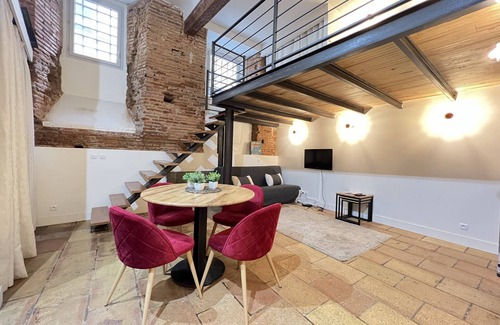 Capitole Apartment | Le Gayssion ♜Loft incroyable en ♜hôtel particulier