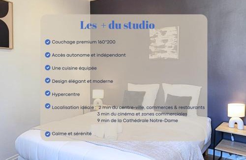 Evreux Apartment | Le Gentil 'Home - Hypercentre - proche Cathédrale