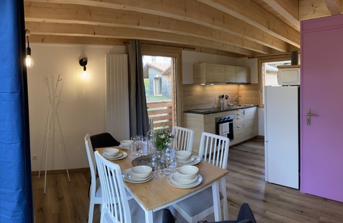 Saint-Regis-du-Coin Ski Chalet | Le Jardin des 4M - Chalet-Gîte Mauve