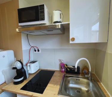 Montgeron Apartment | Le Perchoir - Studio cosy mezzanine, parking et WiFi - Paris Sud