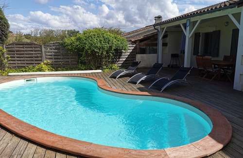 Chalais House | Le Sorbier - Villa Charmant Avec Piscine Privé