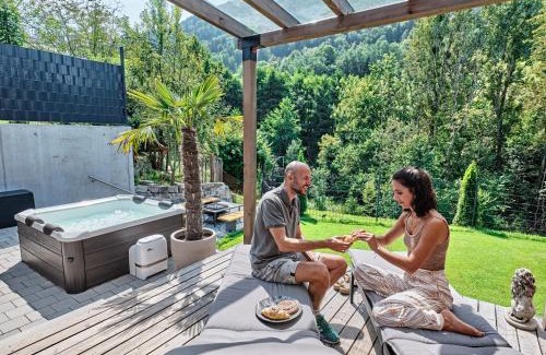 Frastanz Ski Chalet | Lelis Alpenloft - Bergchalet in Halden