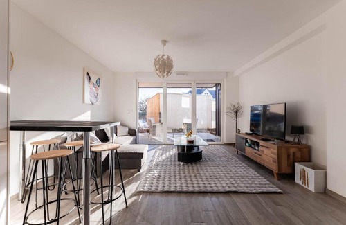 Colmar Apartment | Les Jardins de la Semm - Parking et Jardin