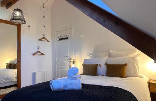 Lanvallay Apartment | Les Libellules Appartement avec baignoire spa à Lanvallay