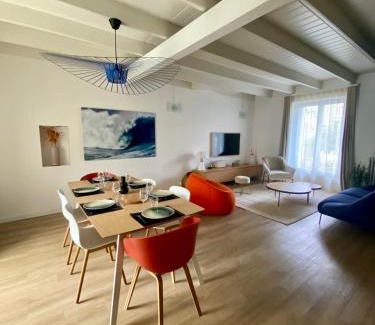 La Celle-sous-Gouzon Villa | Les Orchidées élégante maison quartier Saint Marc