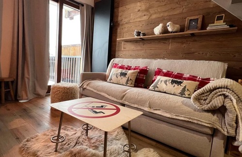 Montgenevre Apartment | Les Tanières de Montgenèvre - La Marmotte - Duplex 4 p entièrement rénové avec vue magnifique