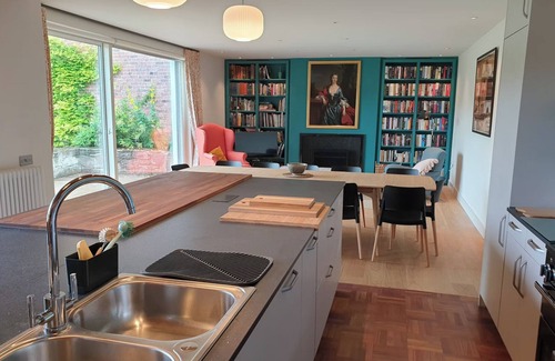 North Berwick House | Leuchie Walled Garden Luxury mid-Century holiday home that sleeps 12,
