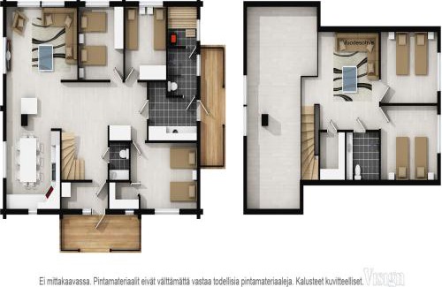 Sirkka Ski Chalet | Levillas Kätkänkuja 3 Villas