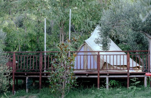 Ljubac RV Rental | Ljubac Glamping Bell Tent Robinson