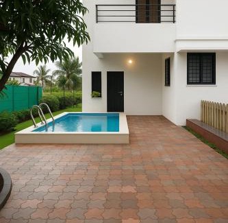 Khattalwada Villa | ll EMPYREAN STAY ll MOCKTAIL VILLA ll 2BHK ll AC ll PVT POOL ll FREE WIFI ll
