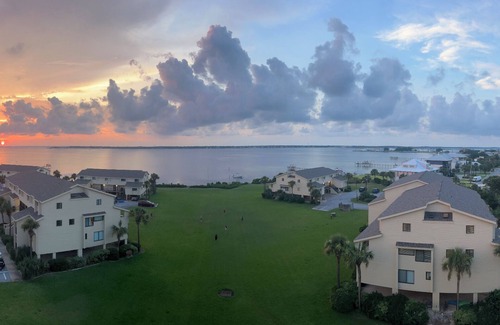 Villa Sabine Condo | LOCATION & VIEWS are the best for Blue Angels, sunsets, huge pool & green space