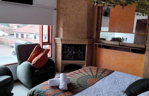 Villa de Leyva Hotel | Lodging a block and a half from the main square, with terrace and suites.