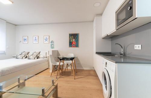 Santiago de Vigo Apartment | Loft de Barbón con Parking