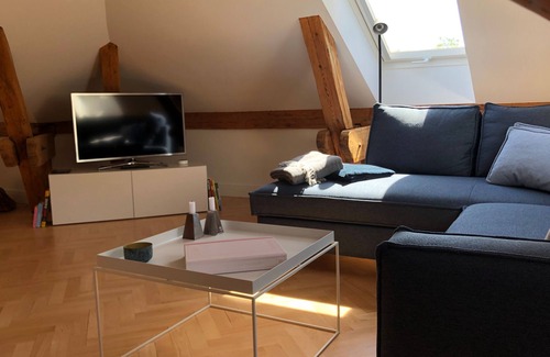 Danisch Nienhof Apartment | Loft in the castle by the sea