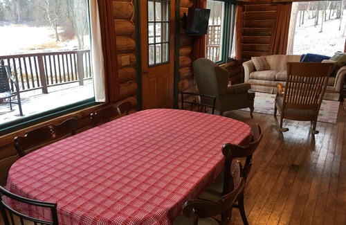 Park Rapids House | Log Cabin - Ice Fish on Long Lake