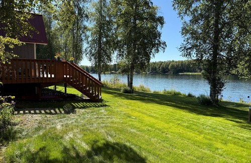 Willow House | Long Lake Slice of Heaven. Beautiful lake front home with activities for all.