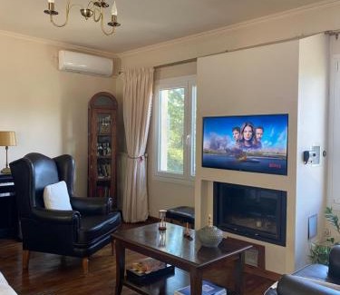 Spartylas House | Lorantina Luxury Sea View Holiday House close to Barbati & Ipsos Beach with Starlink WiFi