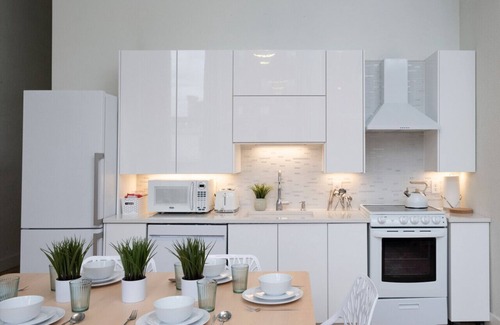 West Main Historic District Condo | Lou-City Penthouse by Hollyhock Suites