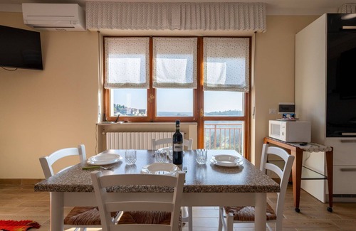 Castagnole Monferrato Apartment | Lovely apartment for 5 people with WIFI, A/C, TV and terrace