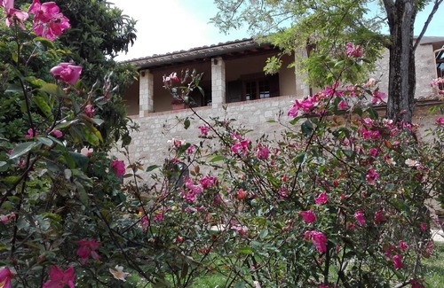 Colle di Val d'Elsa Villa | Lovely apartment in villa with pool, WIFI, TV, patio and panoramic view, close to San Gimignano